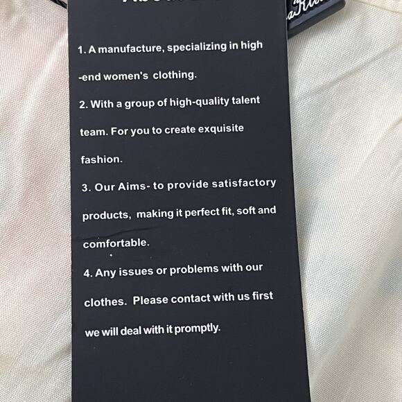 NWT Laura Klein Tunic Top Size XXL Embroidered Roll Tab Sleeve Lined Boho Yellow - Picture 10 of 12